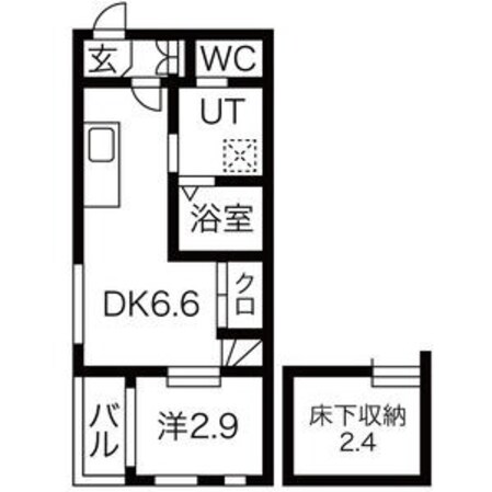 ナゴヤドーム前矢田駅 徒歩4分 1階の物件間取画像